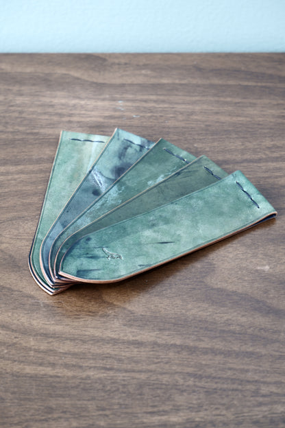 Bookmarks-Horween Shell Cordovan (RECYCLED SCRAPS)